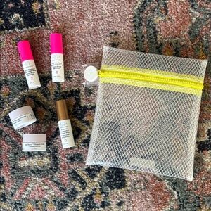 Drunk Elephant Skincare Set D Bronzi TLC Lala Retro Brightfacial Travel Bag NEW